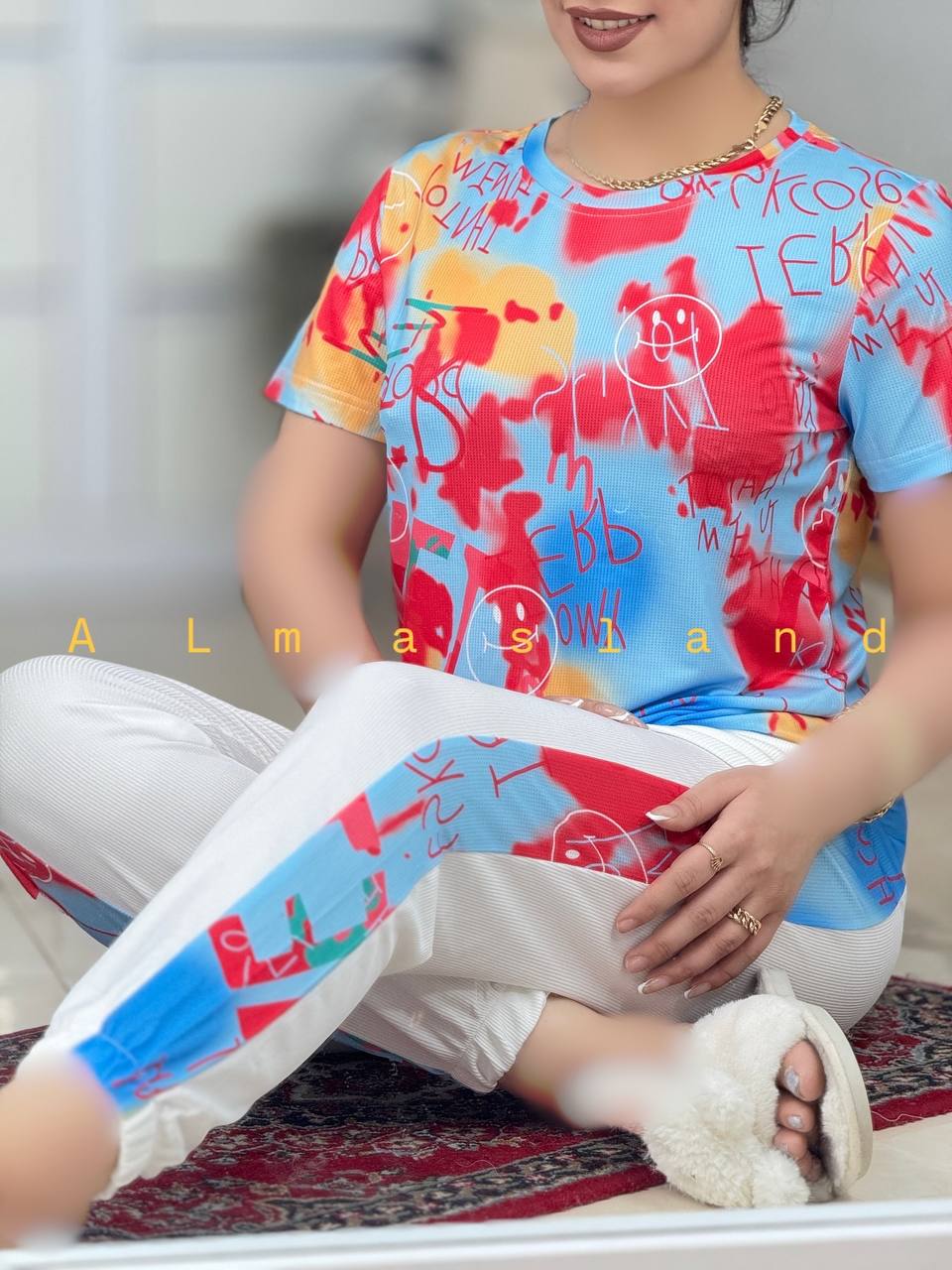ست ابرنگی ابی قرمز ۲۸۴۱۸
